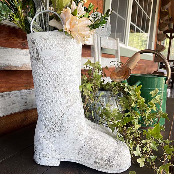 Garden Rainboot Planter