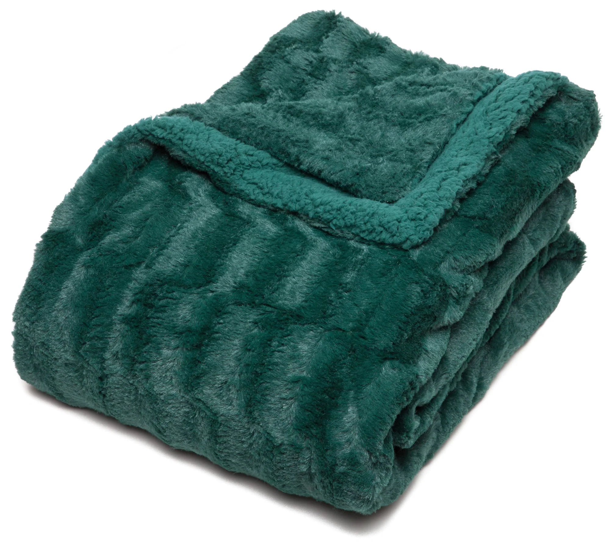 Deco Faux Fur Throw Blanket