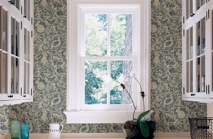 Farmhouse Meadow Wallpaper