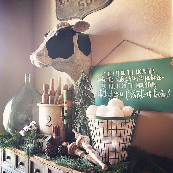 HU-MOOO-NGUS French Farmhouse Cow Head