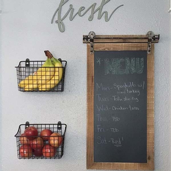 Barn Door Chalkboard  Pick Your Style