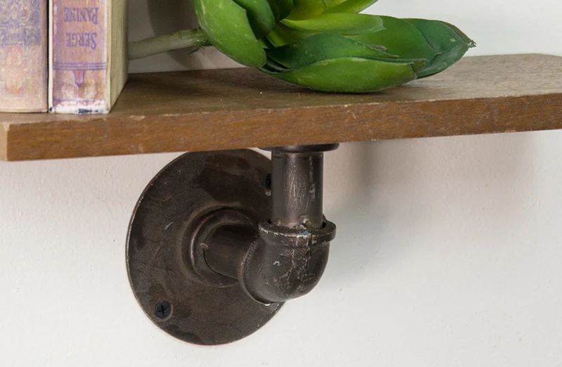 Industrial Pipe Shelf