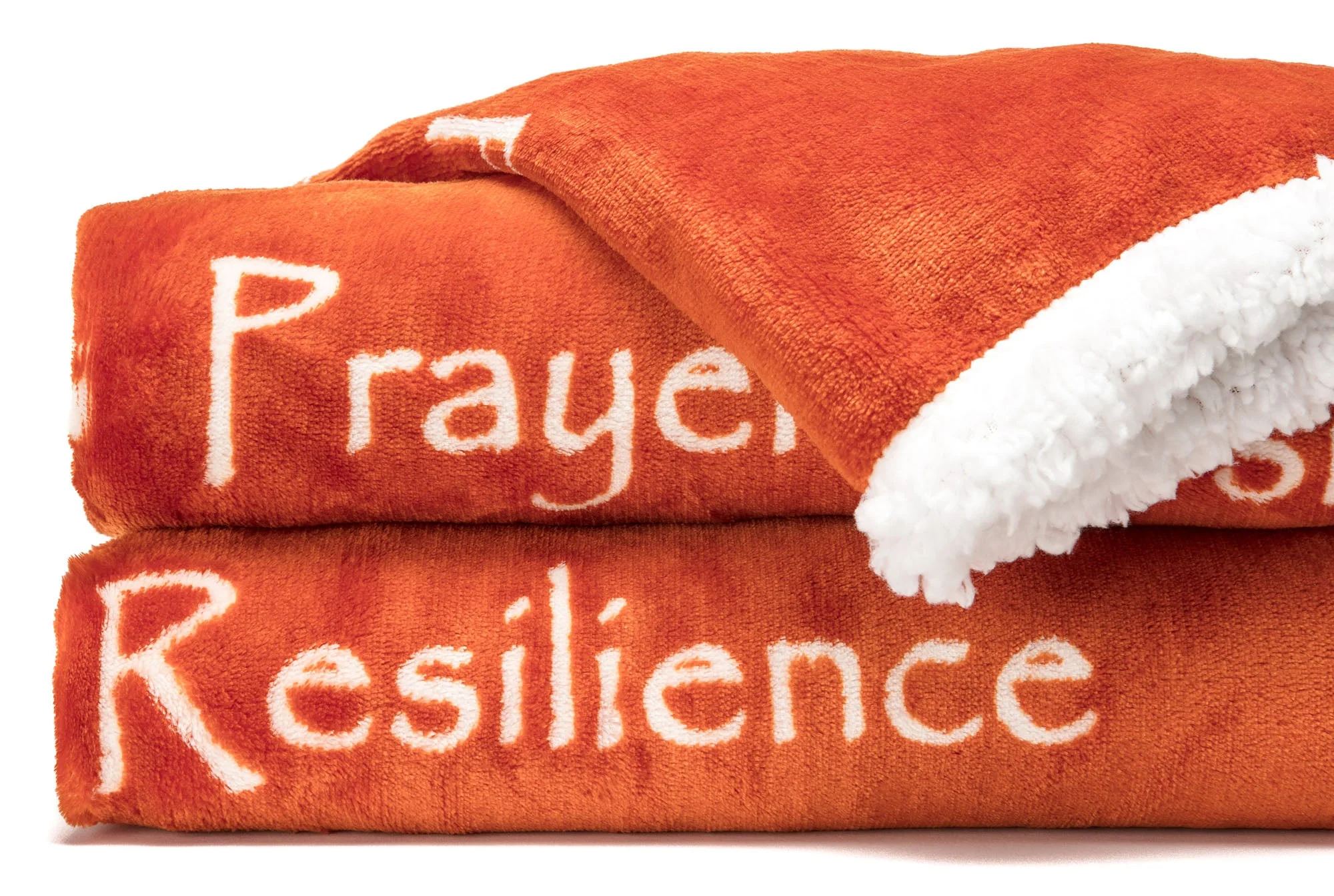 Gift Faux Fur Comfort Words Throw Blanket