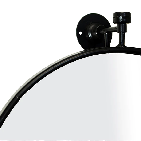 Industrial Metal Swivel Mirror, Pick Your Style