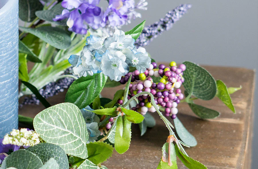 Floral Wreaths, Set of 2