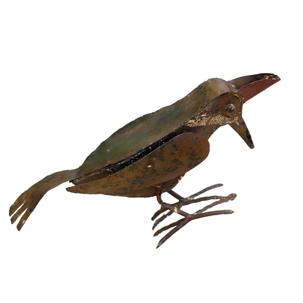 Rustic Metal Woodpecker