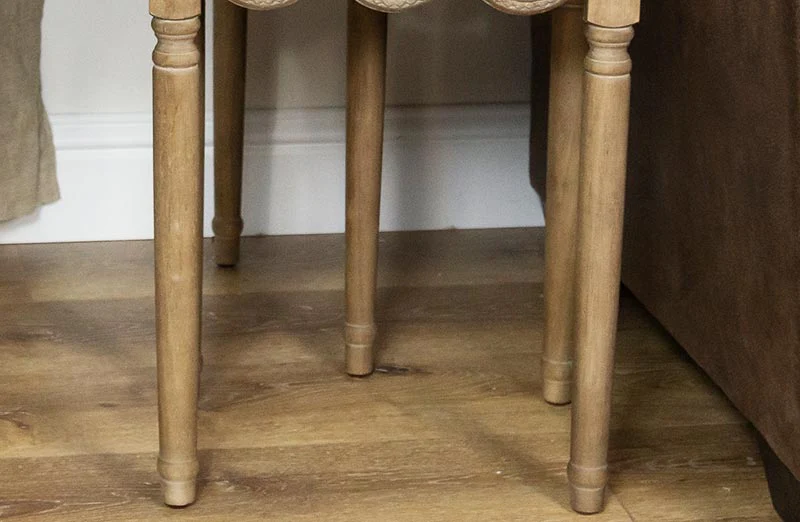 Scalloped Edge Nesting Tables  Set of 2