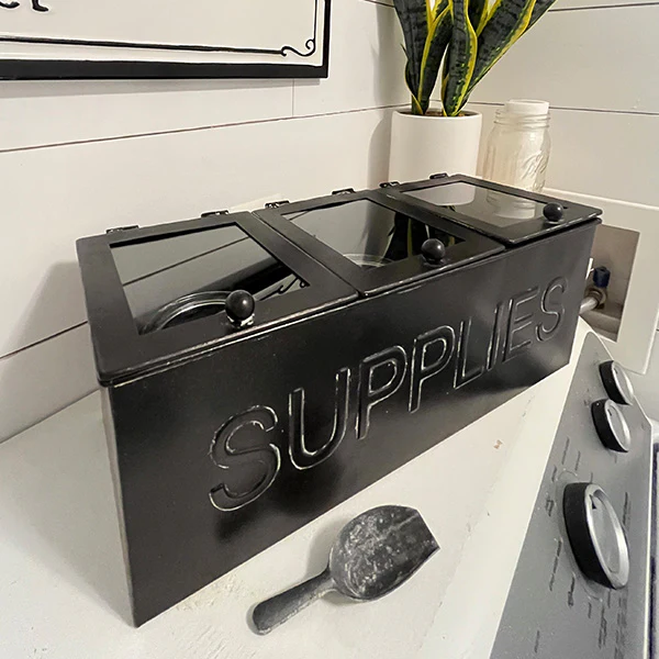 Metal Supplies Tabletop Caddy