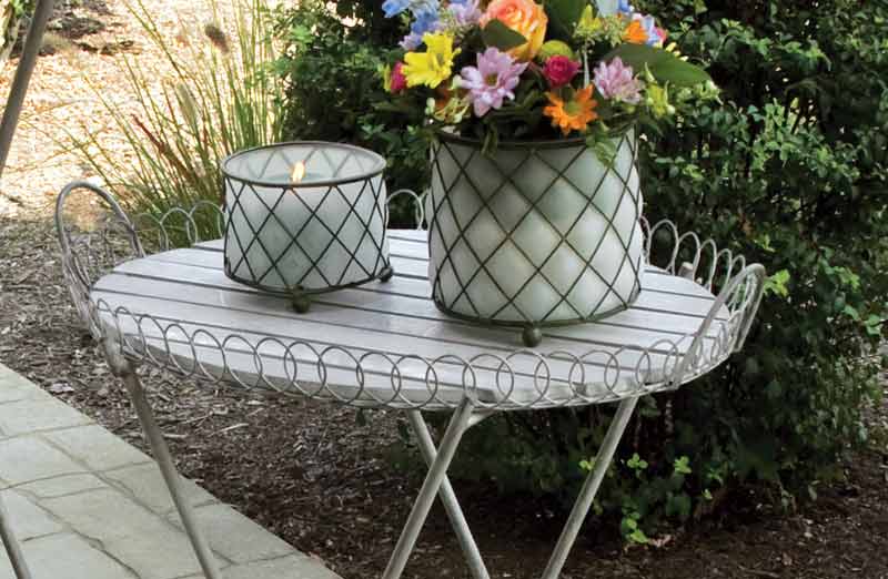 Oval Whimsy Accent Table