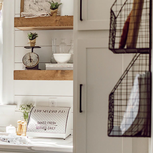 Ornate Embossed Kitchen Storage Bin
