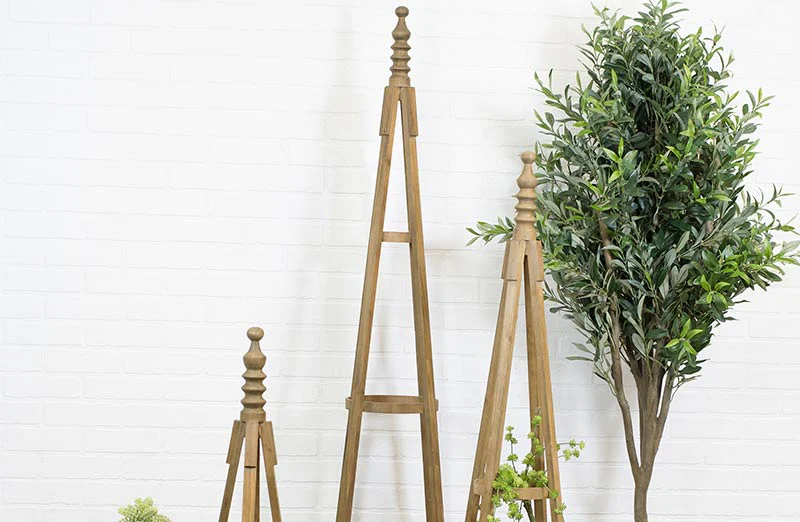 Wooden Garden Trellis Set of 3
