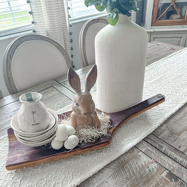 Wine Barrel Wood Charcuterie Board