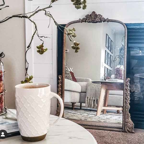 Gold Mirror | Ornate Gleaming