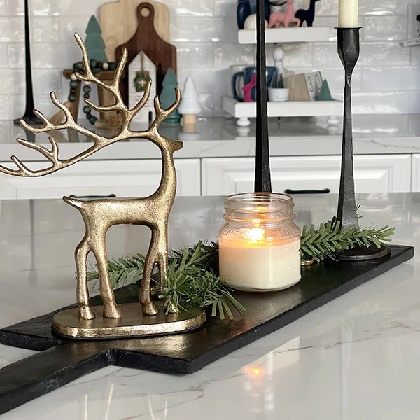 Black Wooden Bread Board