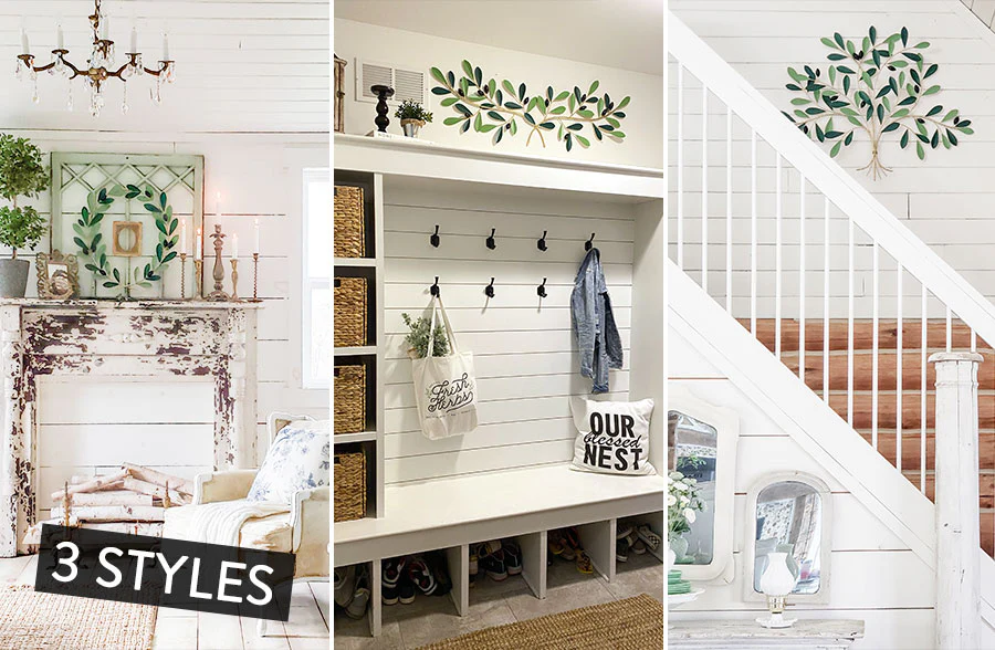 Metal Leaf Wall Decor, Pick Your Style