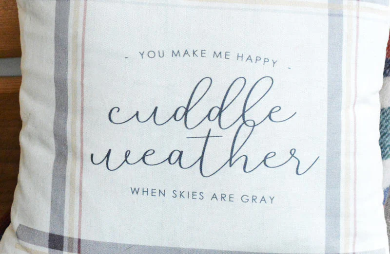 Cuddle Weather Pillow