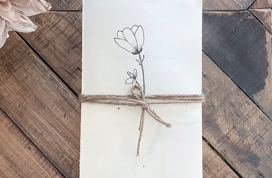 Handstamped This is Us Books