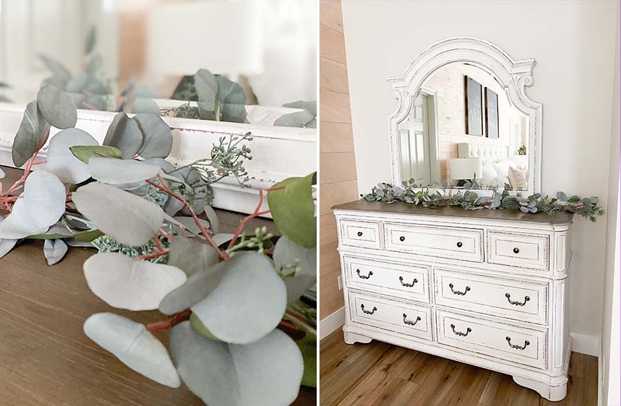 76 Inch Long Lifelike Eucalyptus Garland