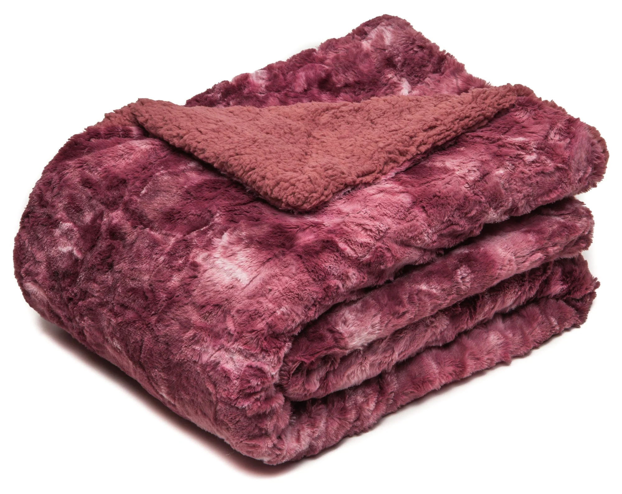 Wolf Faux Fur Throw Blanket