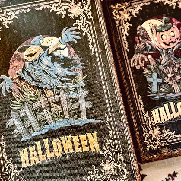Halloween Decorative Book Box, Set of Three