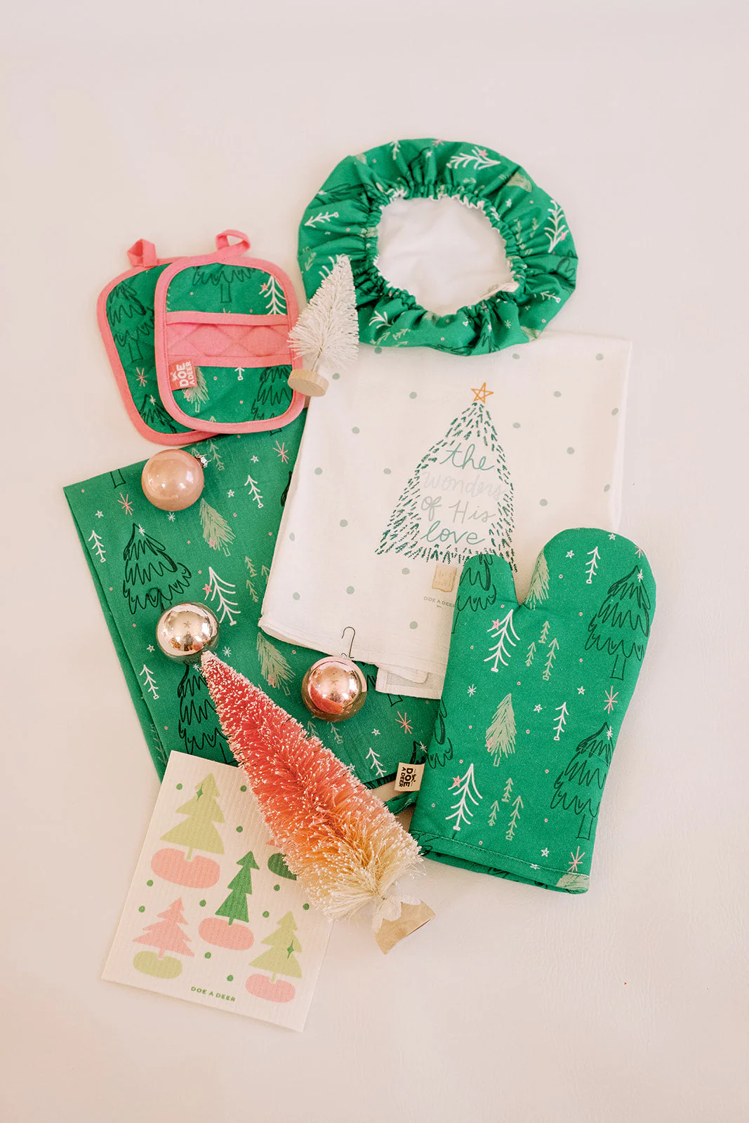 Winter Trees Oven Mitt