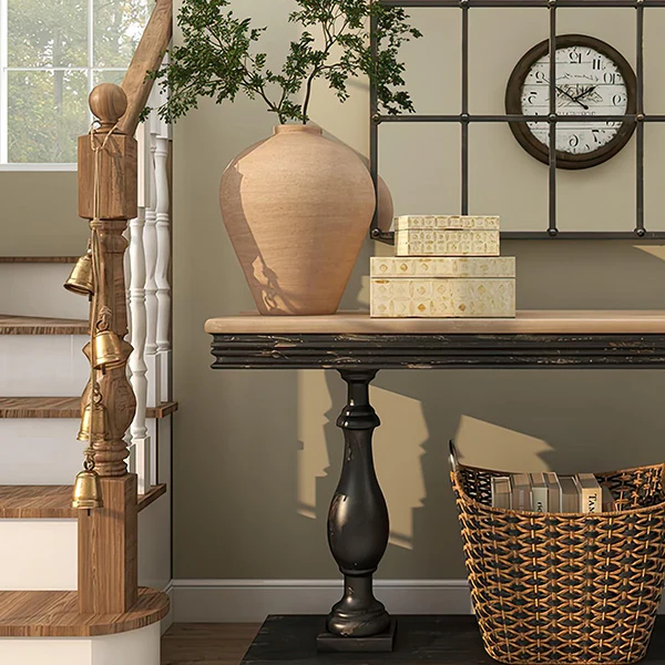 Hanging Rustic Gold Christmas Bells, Choose Your Style