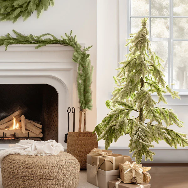 Frosted Christmas Tree, Choose Your Size