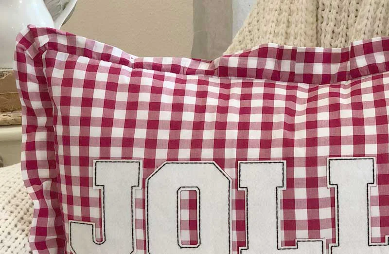 Jolly Farmhouse Pillow