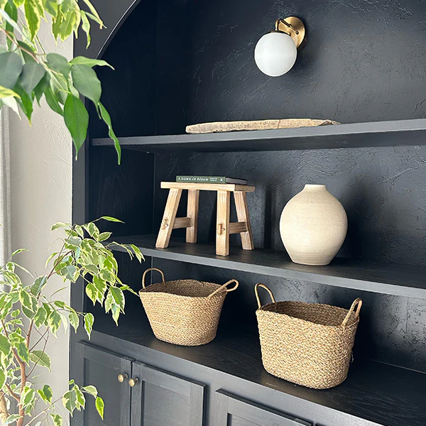 Multi-Use Distressed Wood Riser Stool