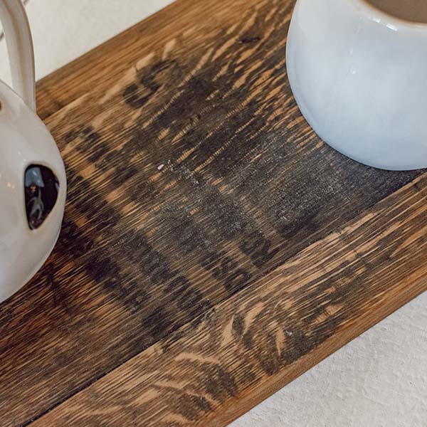 Bourbon Barrel Tray | Charcuterie Serving Board | Made in the USA