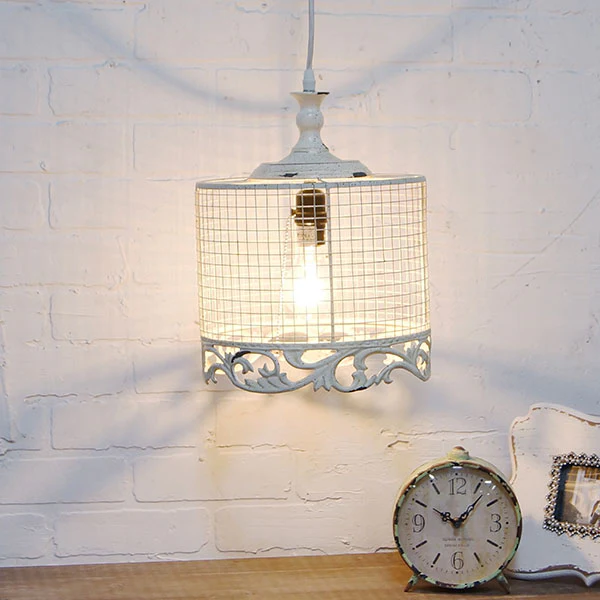 Chicken Wire Pendant Light, Pick Your Size