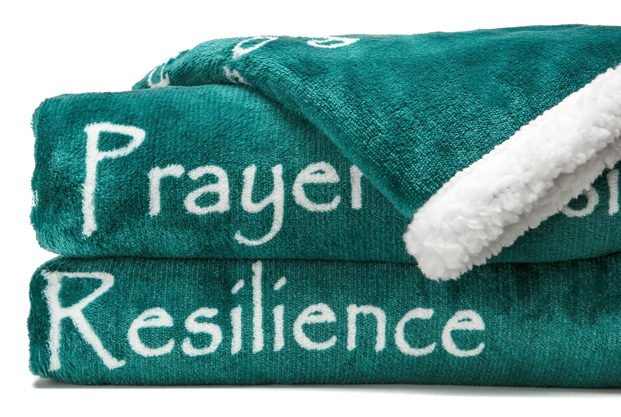 Gift Faux Fur Comfort Words Throw Blanket