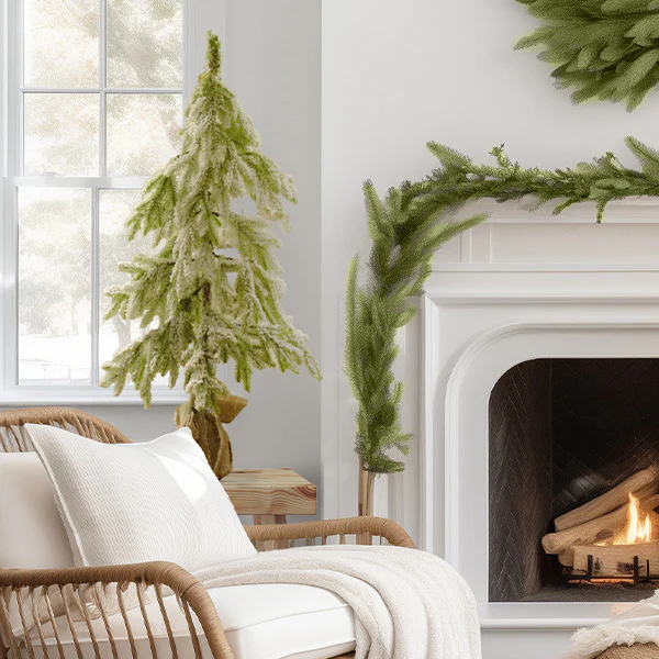 Frosted Christmas Tree, Choose Your Size