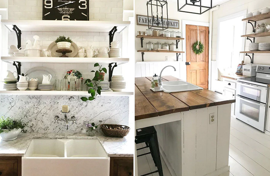 Cast Iron Shelf Brackets, Set of 2