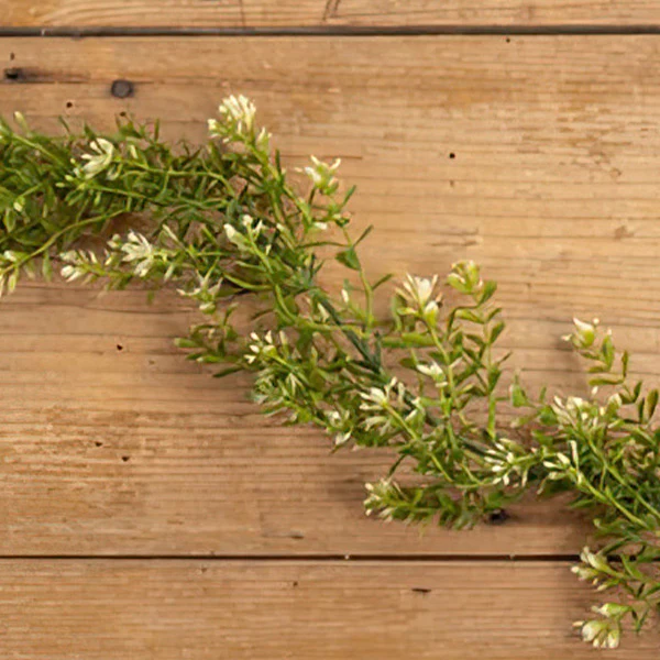 6 Foot Faux Boxwood Garland