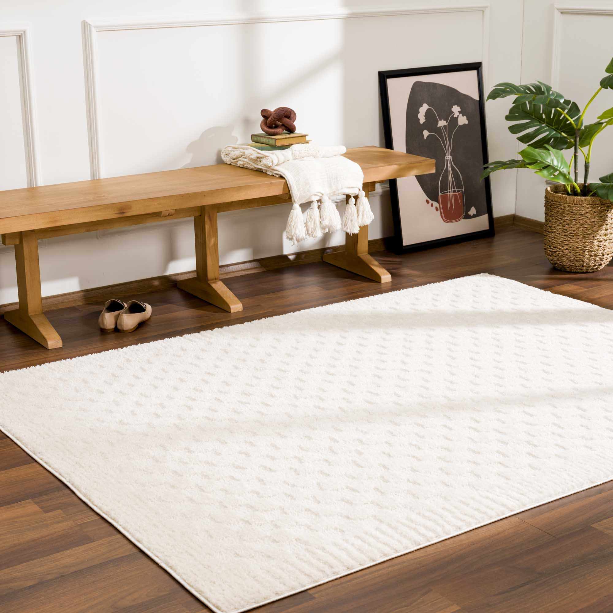 Ivory Area Rug