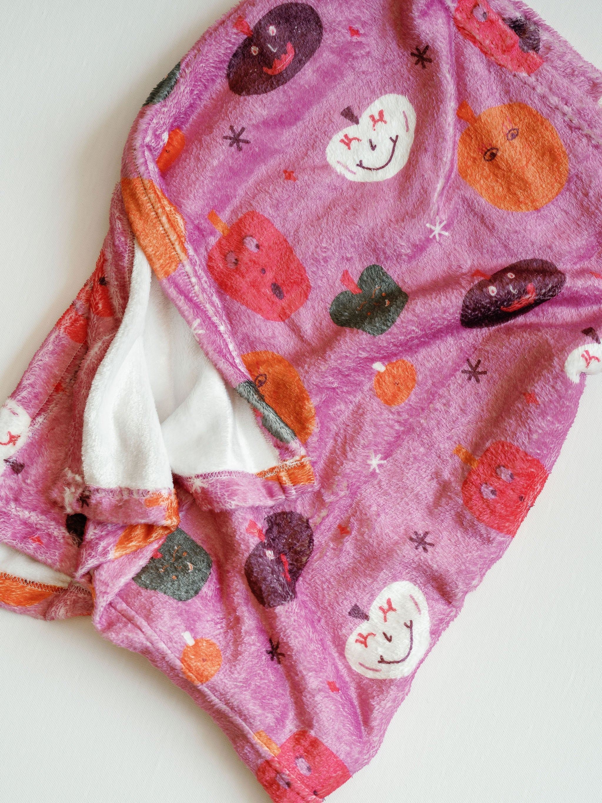 Happy Pumpkin 30x40 Blanket + Bag Set