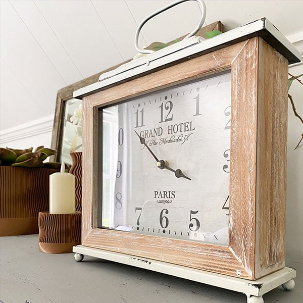 Square Tabletop Clock