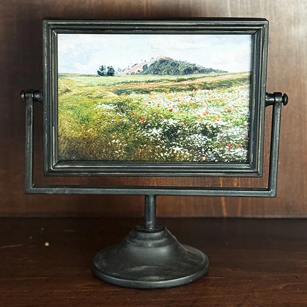 Swivel Metal Picture Frames, Set of Two