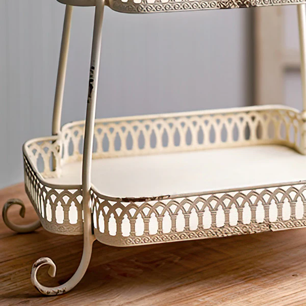 Two-Tier Chantilly Tray