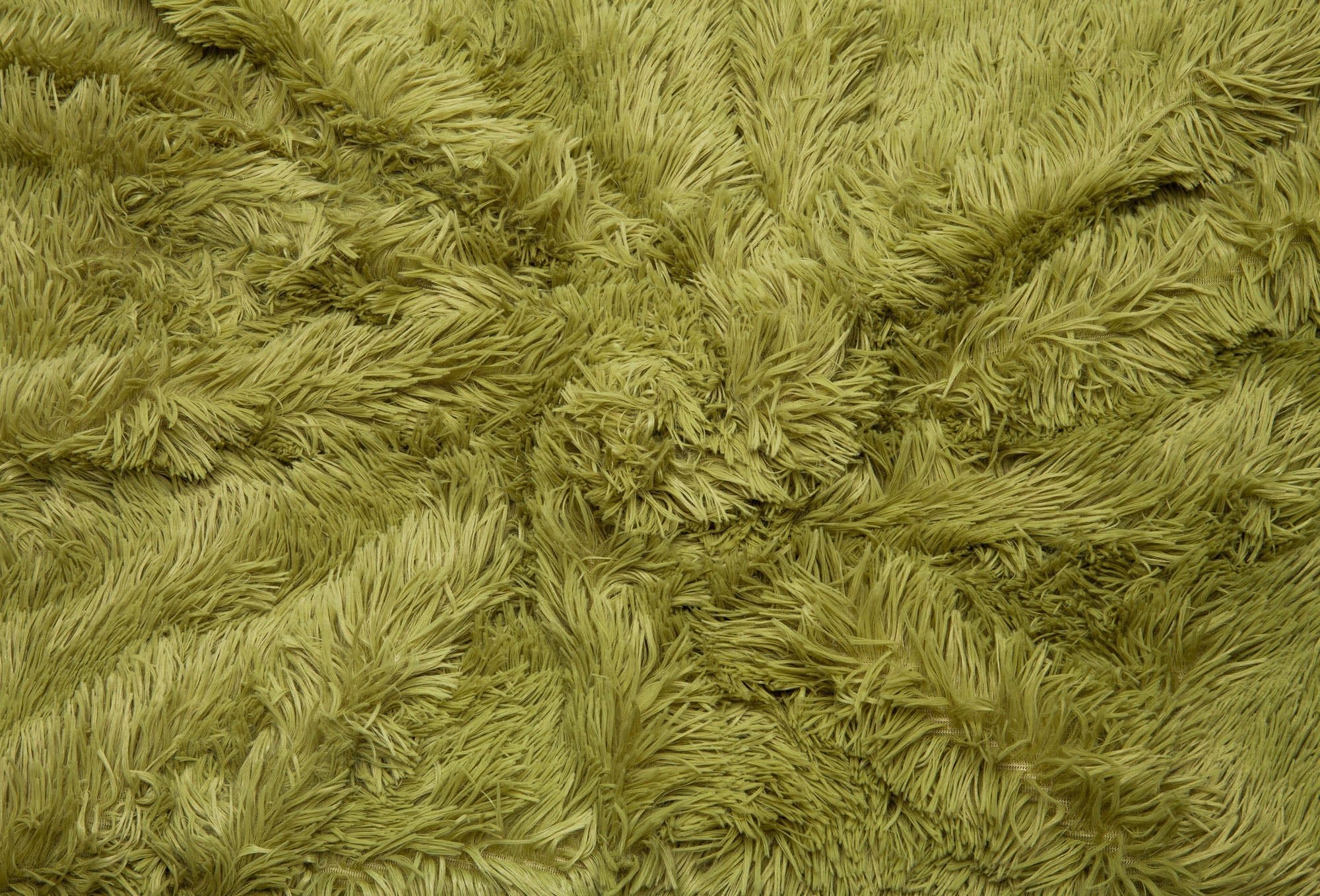 Solid Faux Long Fur Throw Blanket