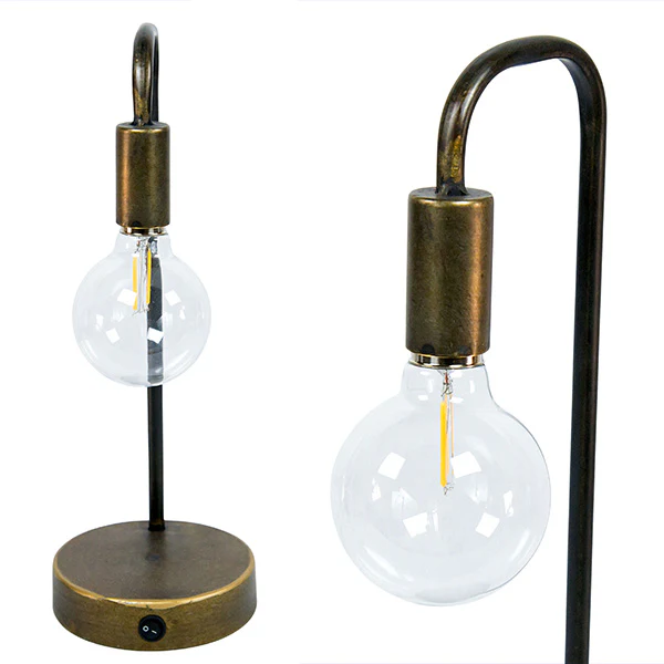 Antique Bronze LED Table Lamp