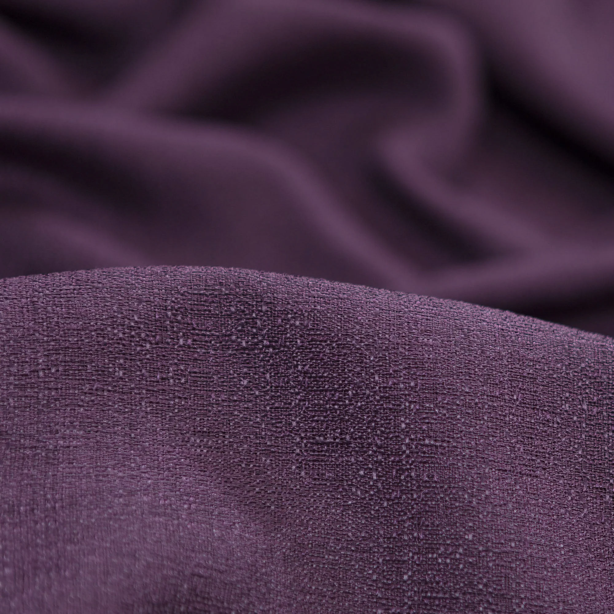 Faux Belgian Flax Solid Curtains