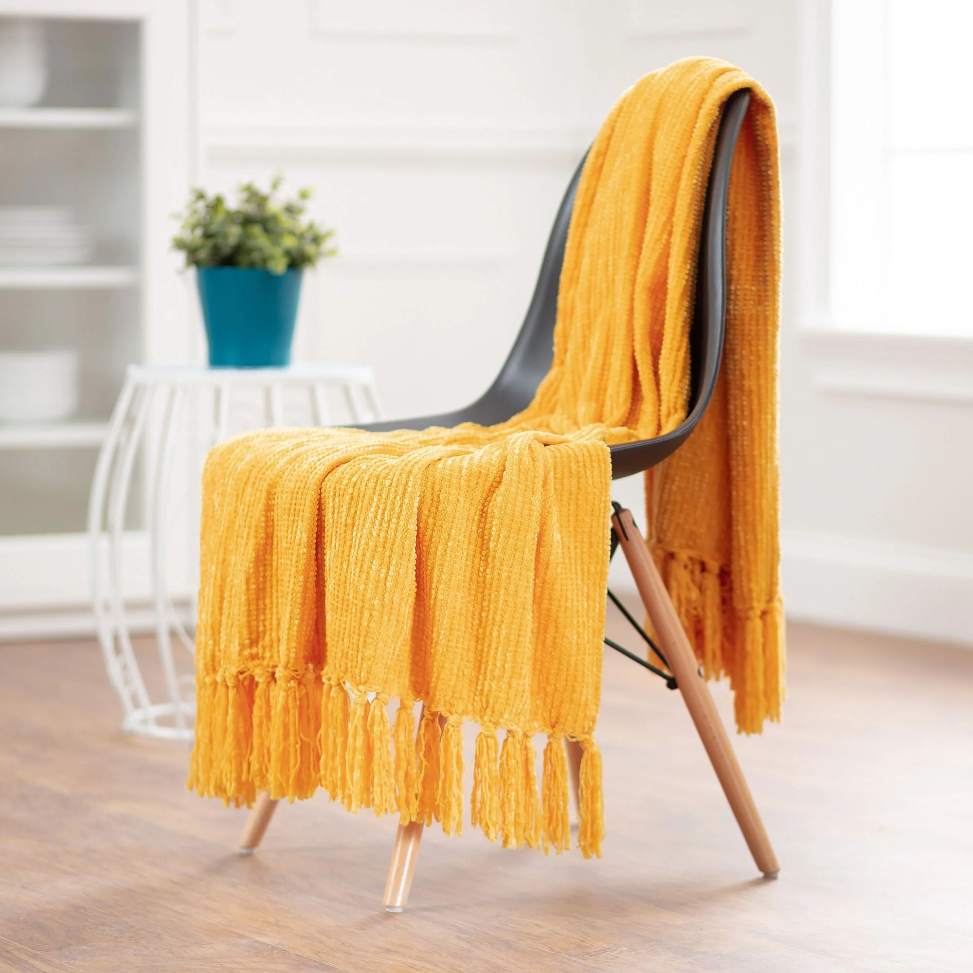 Cascade Chenille Throw Blanket