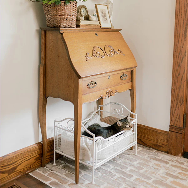 French Country Metal Garden Planter Display