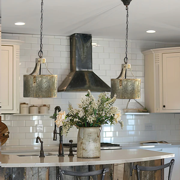 Dane Iron Light Hanging Chandelier