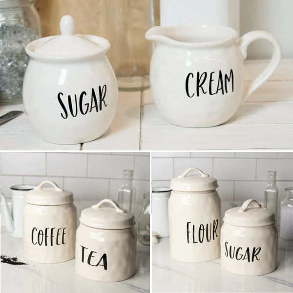 Designer Inspired Ceramic Set