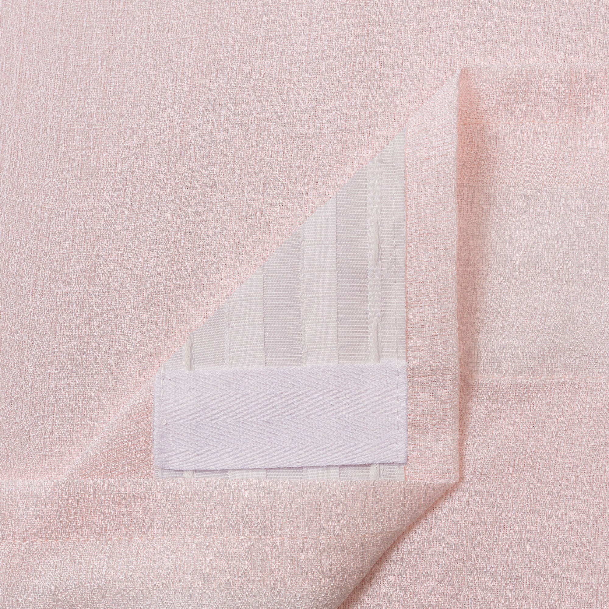 Faux Belgian Flax Solid Curtains