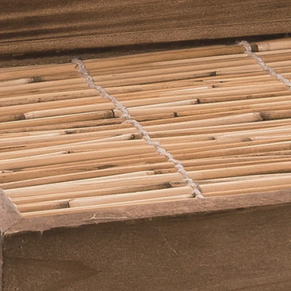 Large Rattan Tray with Handles, Set of 2