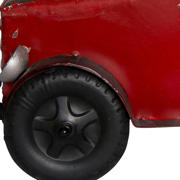 Metal And Wood Truck With Antique Finish